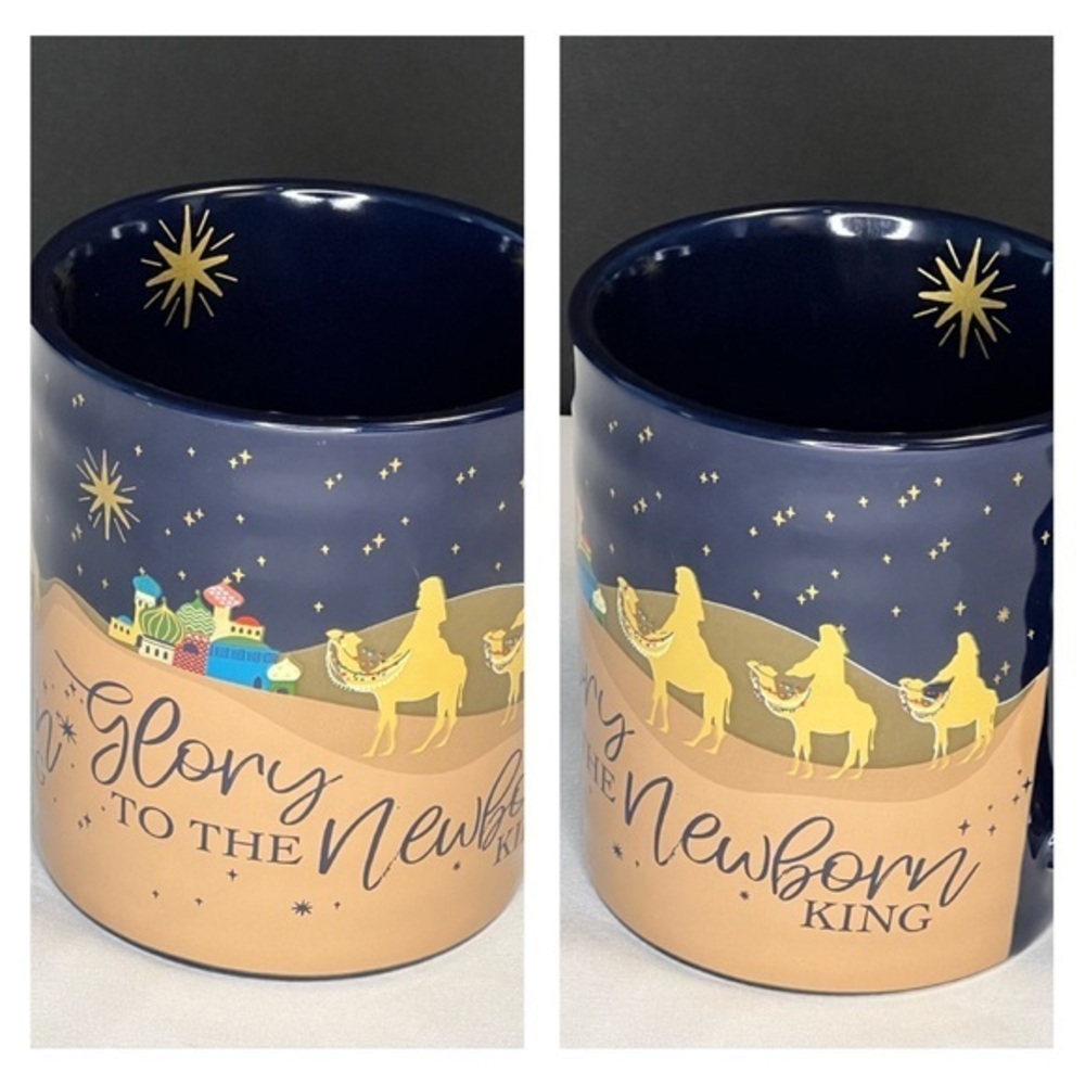 Prima - 3/$48 - ‘Glory to the newborn King’ ceramic mug. NWT Firm! Last one!